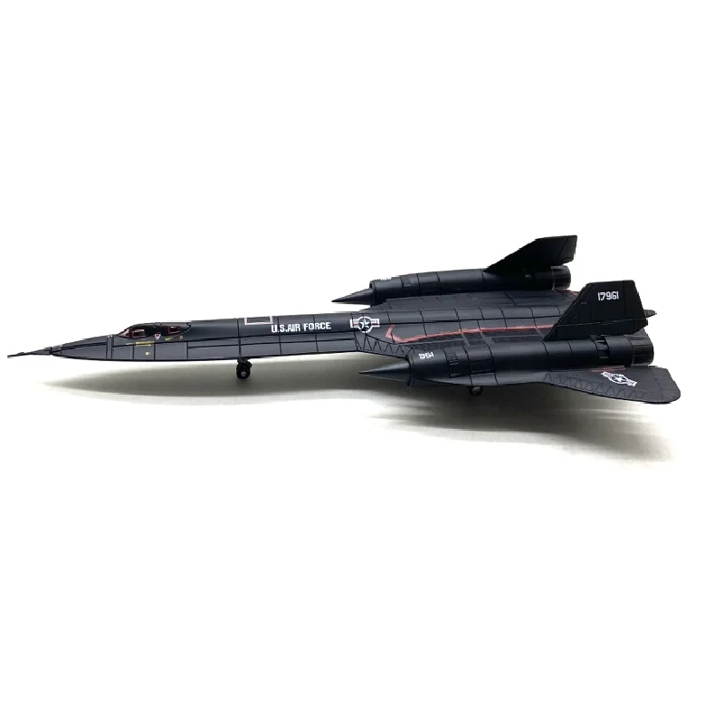 1/144 مقياس الولايات المتحدة Lockheed SR71 SR-71 Blackbird 06937 طائرة دييكاست طائرة معدنية حلية نموذج الصبي لعبة عيد ميلاد هدية