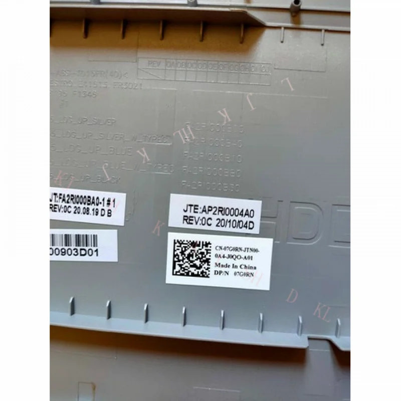 N   new for dell  inspiron 15 5000 5593 C cover keyboard bezel with Type-c  07G0RN