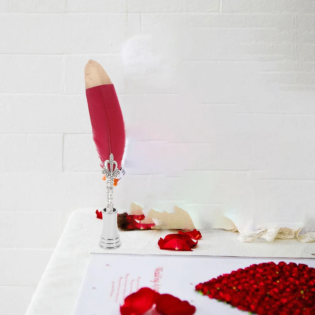 

3Pcs Metal Pen Holder Premium Copper Single Pen Stand Desk Organizer Suitable for Office Home Desktop Use Pencil Holder