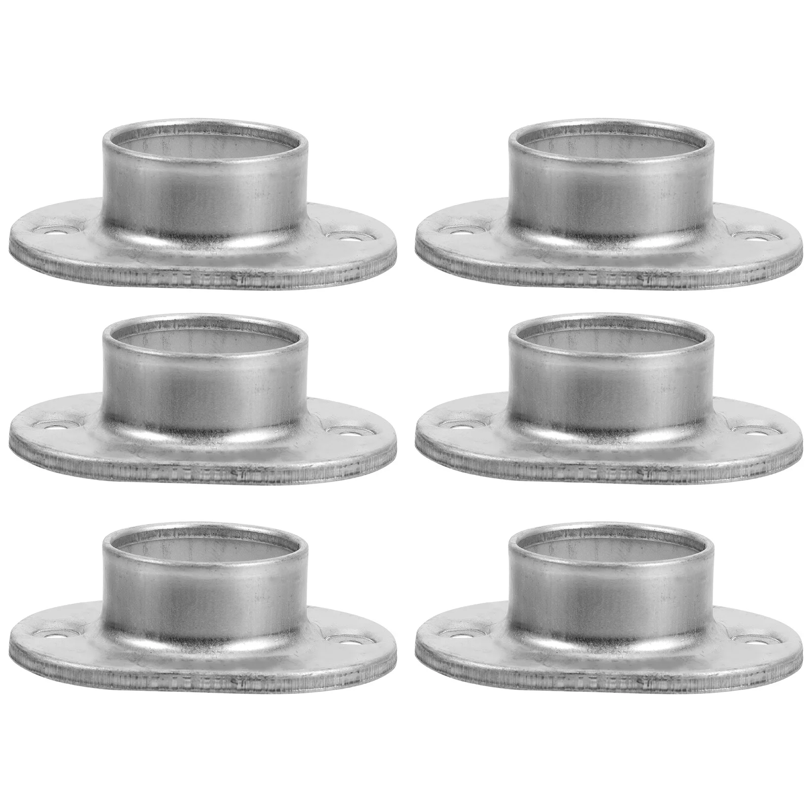 6 шт. сверхмощный круглый столб с фланцевым основанием