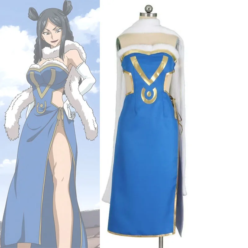 

Anime Minerva Orlando Cosplay Dress Fairy Tail Costume Mage Guild Saber Tooth Princess Minerva's Stage Costumes Comic-con