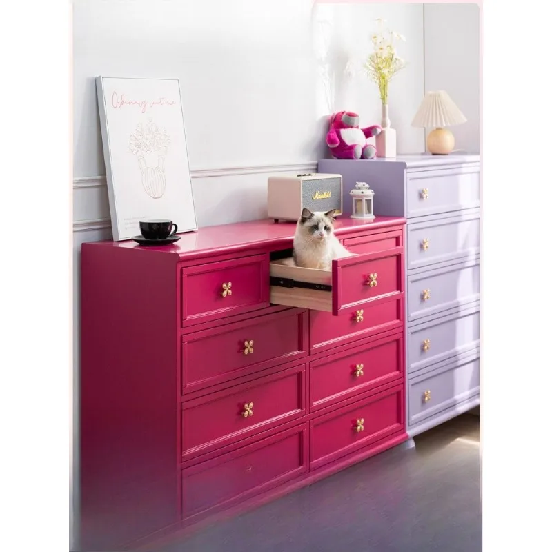 

Nine chest cabinet living room locker bedside dopamine drawer cabinet