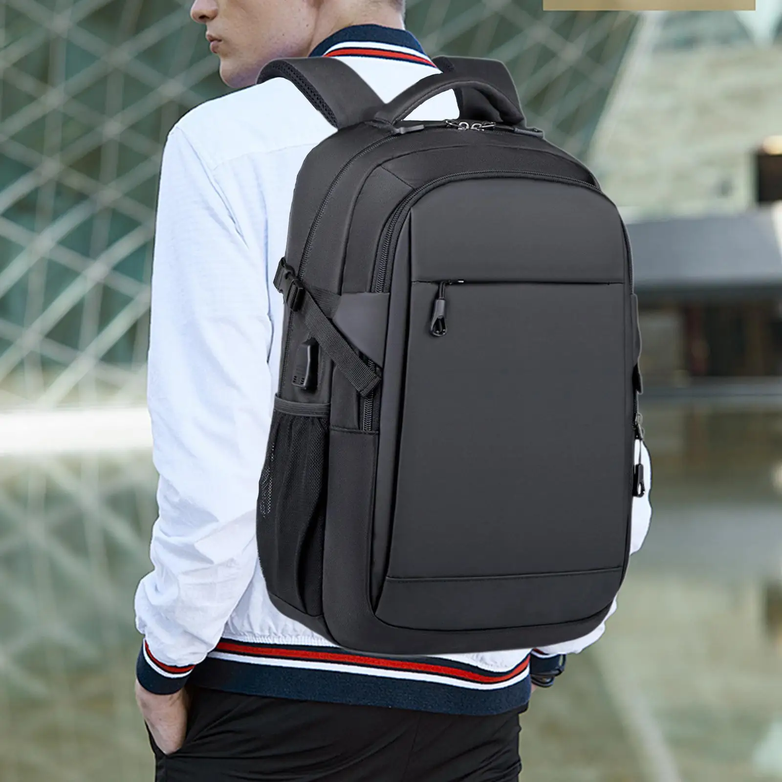 

Laptop Backpack Mens Business Backpack for Travel Shopping Backpacking