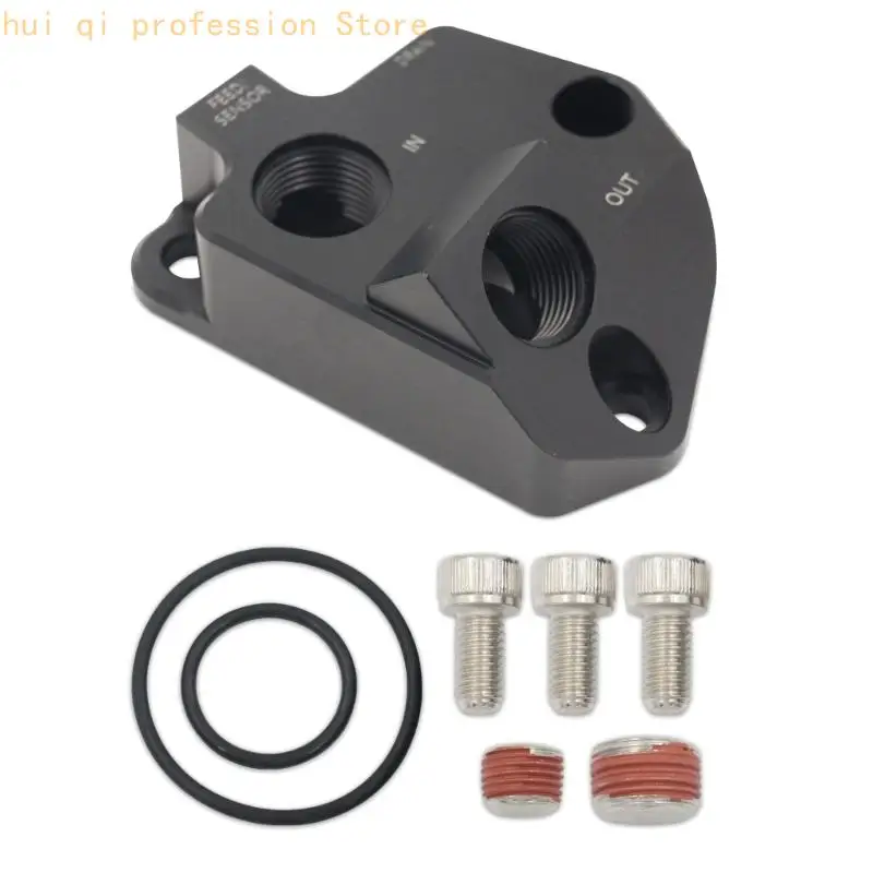 Ölkühlungs-Adapterplatte mit Ablassetiketten und Aluminiumgehäuse H8WE – Detail 8