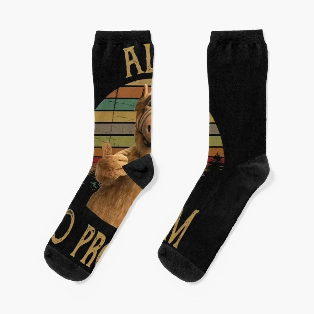 Gifts For Women Alf Alien No Problem Vintage Graphic For Fans Socks halloween funny sock christmas gifts Socks Ladies Men's