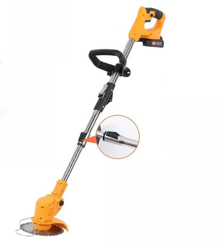 2025 الكهربائية اللاسلكية لتقوم بها بنفسك جزازة العشب الاعشاب الآكل العشب الانتهازي بطارية قاطعة الفراشي اللاسلكية لقطع الأعشاب الضارة