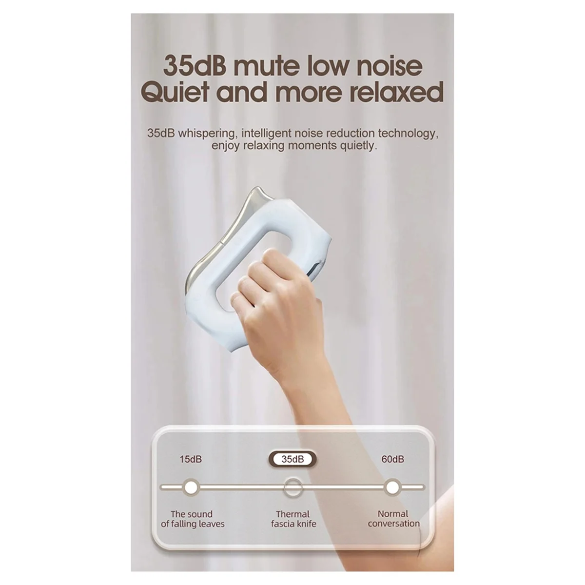 

New New Electric Muscle Massage Blade Heating Relaxation Scraping Fascia Knife for Muscle Pain Relief Massage Tool A