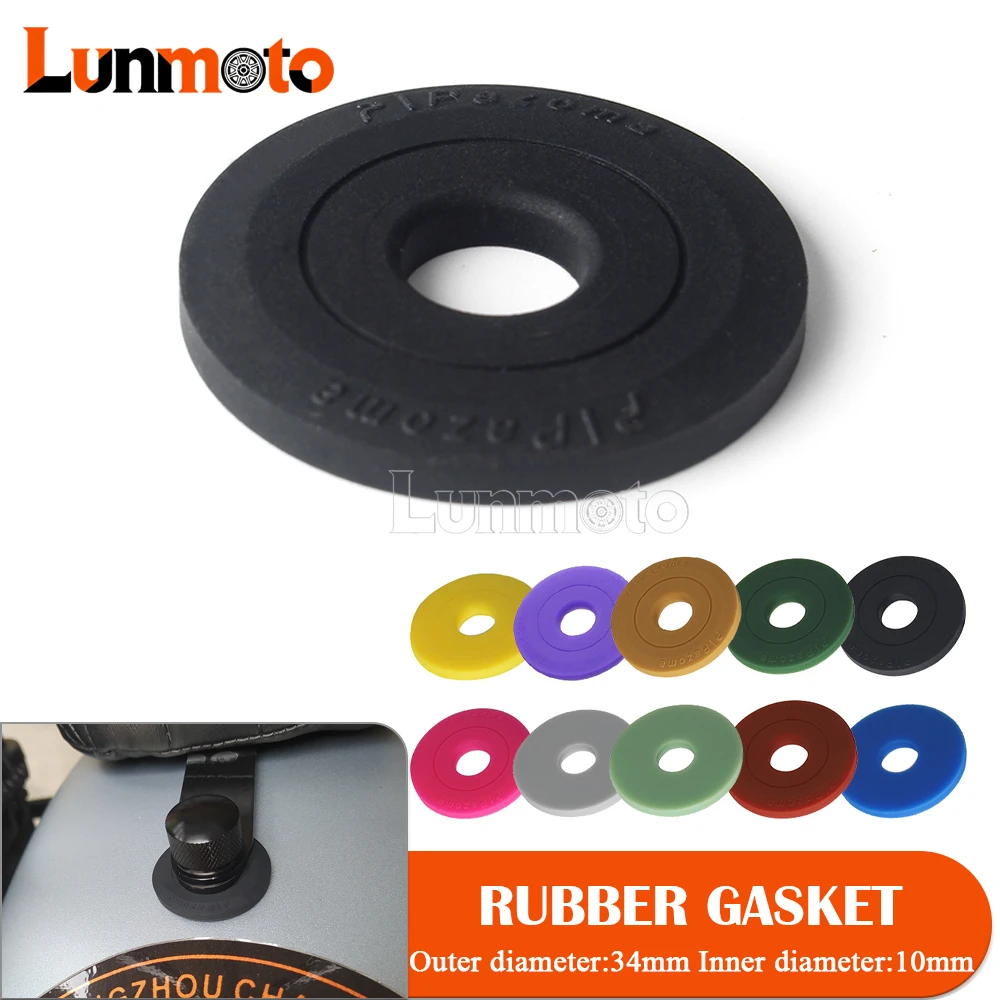 

Motorcycle Accessories Colors Seat Rubber Washer Protector Universal Rubber Gasket Mounting Protection For Harley All Model Seat