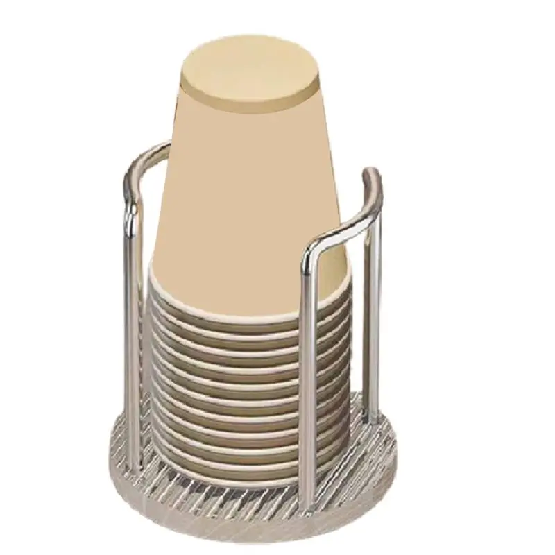 

Диспенсер для бумажных стаканчиков ABUH-1 PCS, держатель для стаканов, органайзер для хранения, подставка для стаканов для ополаскивателя для рта, 11.5X13 см