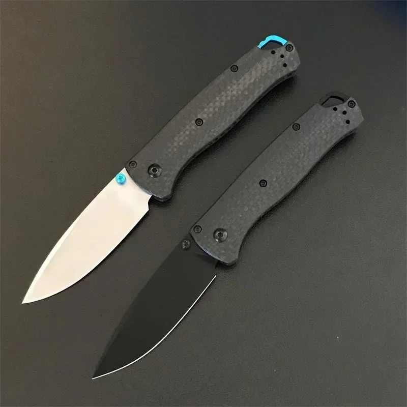 BM 535 Bugout Pocket Folding Knife S90v Blade Carbon Fiber Handle Portable Outdoor Camping Hunting Survival Knives EDC Tool