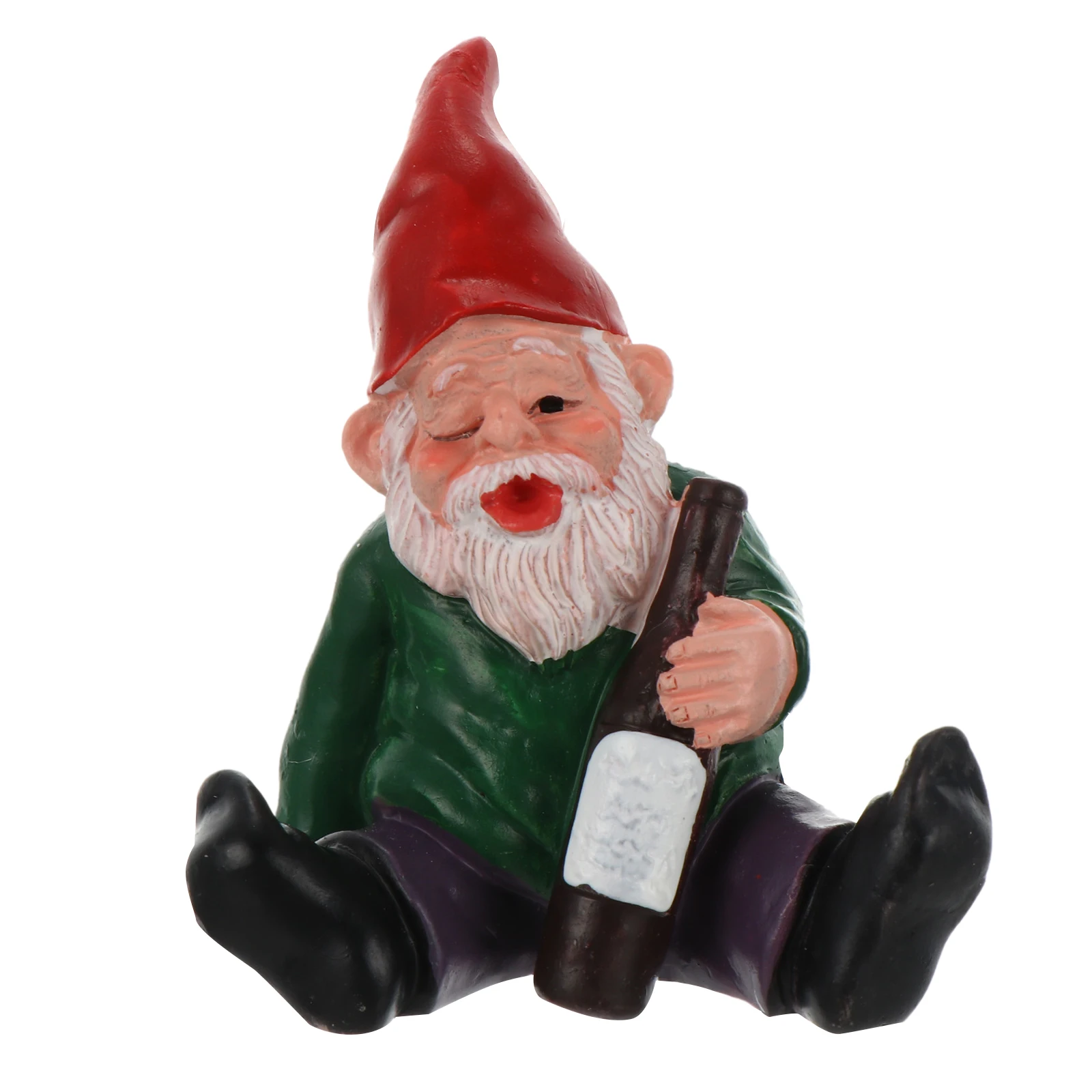 

1pc Craft Gnome Cute Garden Decoration Lovely Gnome Statue For Yard Outdoor Decor Resin Ornament Lovely Gift Gift