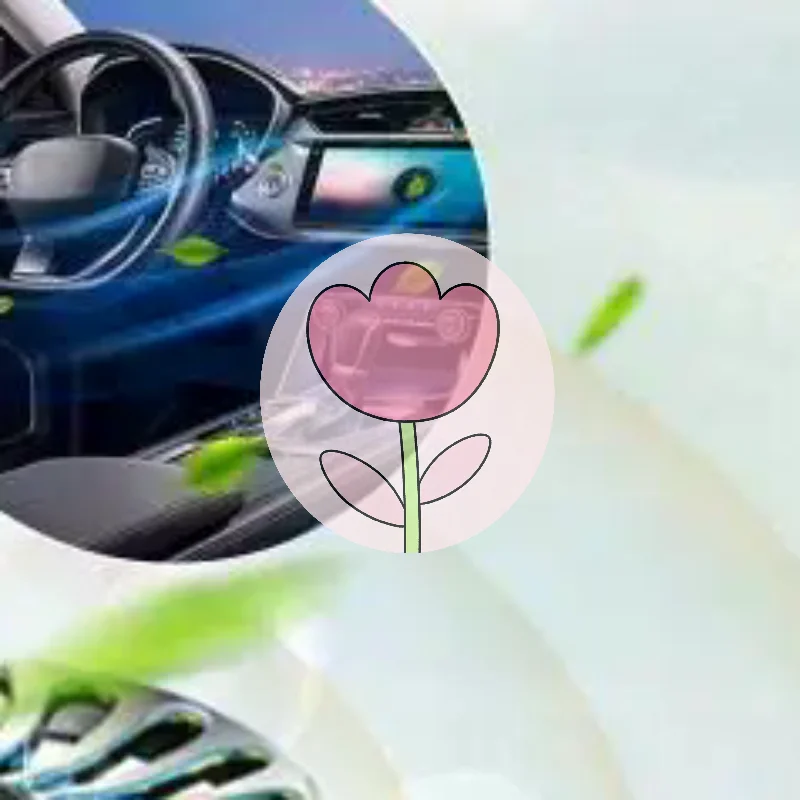 

^1Pc Portable air purifier for bathrooms, cars, bathrooms, bedrooms, and bedrooms; deodorizing and fragrant decorative items.