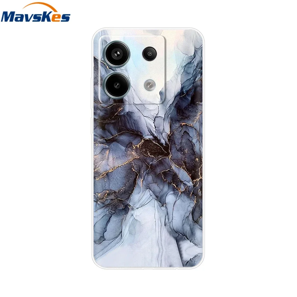 For Xiaomi Redmi Note 13 Pro 5G Case Cute Love Heart Silicon Soft Phone Cover For Redmi Note 13 5G Coque Redmi Note13 Case Clear