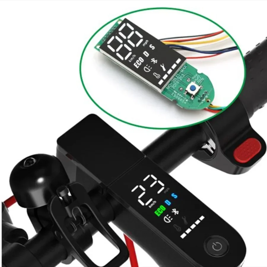 Bluetooth Dashboard Display for Xiaomi M365/ Pro /Pro 2/1S Electric Scooter Display Circuit Board Upgrade Repair Parts Accessory