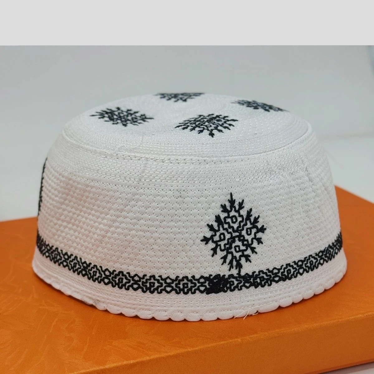 Bonés muçulmanos para homens colthing freeshipping crochê malha chapéu turquia kufi islâmico kippah hijab turbante judeu algodão inverno 0754