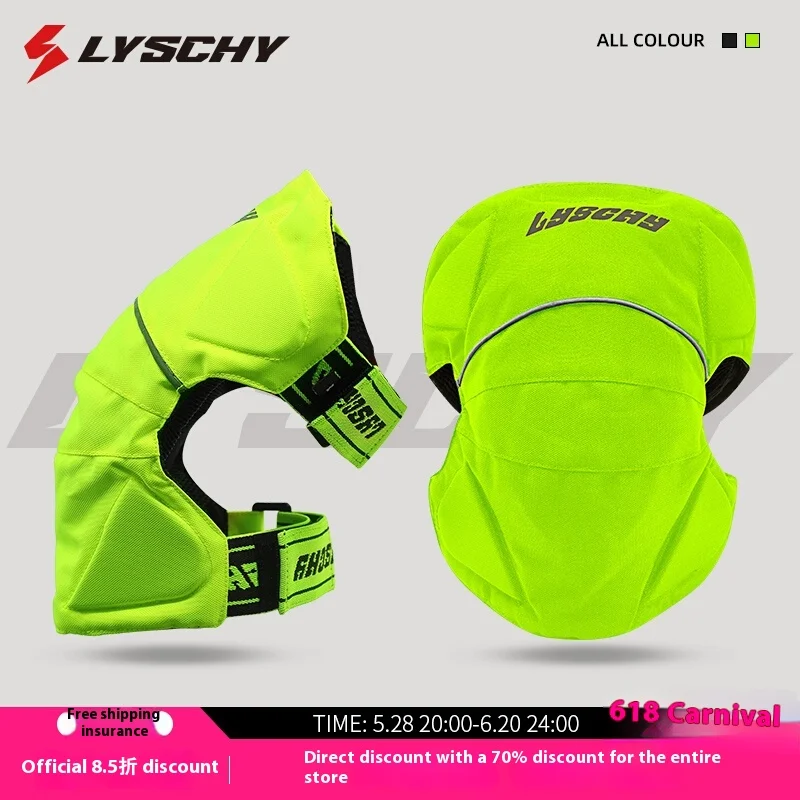 

Наколенники для езды на мотоцикле, ветрозащитные и устойчивые к падениям, светоотражающие, встроенные защитные приспособления CE для электромобиля