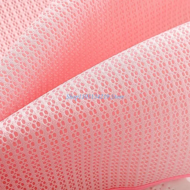 N5KC Polyester Pillow Cover With Mesh Fabric Adjustable Straps One-Side For Superior Moisture Absorption And Ventilation