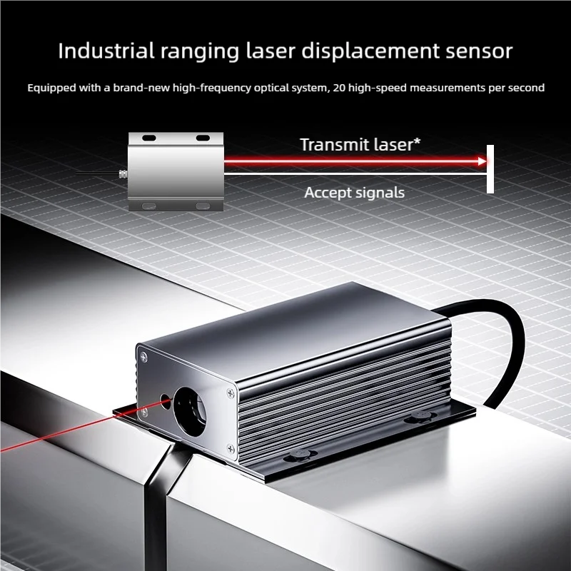 5PCS Up To 100M Indoors Laser Ranging Sensor Industrial Module High Precision Analog Quantity Output Serial Port Analog Range