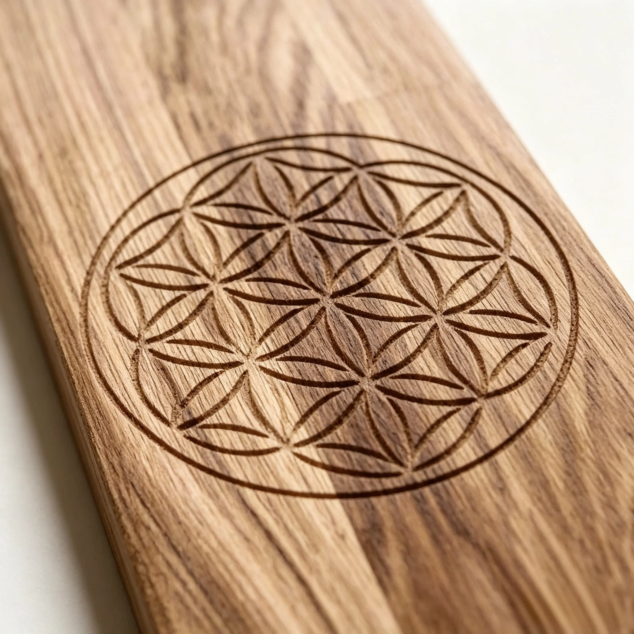 Square Wooden Foot Reflexology Acupressure Board, Yoga Meditation Board for Foot Relaxation Practice