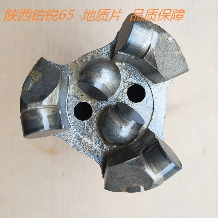 Diamond composite piece water well drill bit three-wing anchor geological concrete pipe laying machine water drill bit