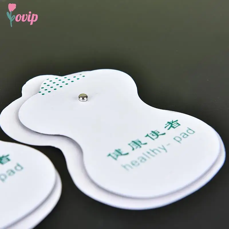 10PCS Healthy Pad Electrode Massage Pads Cable for Digital Tens Acupuncture Device Body Massager Therapy Machine