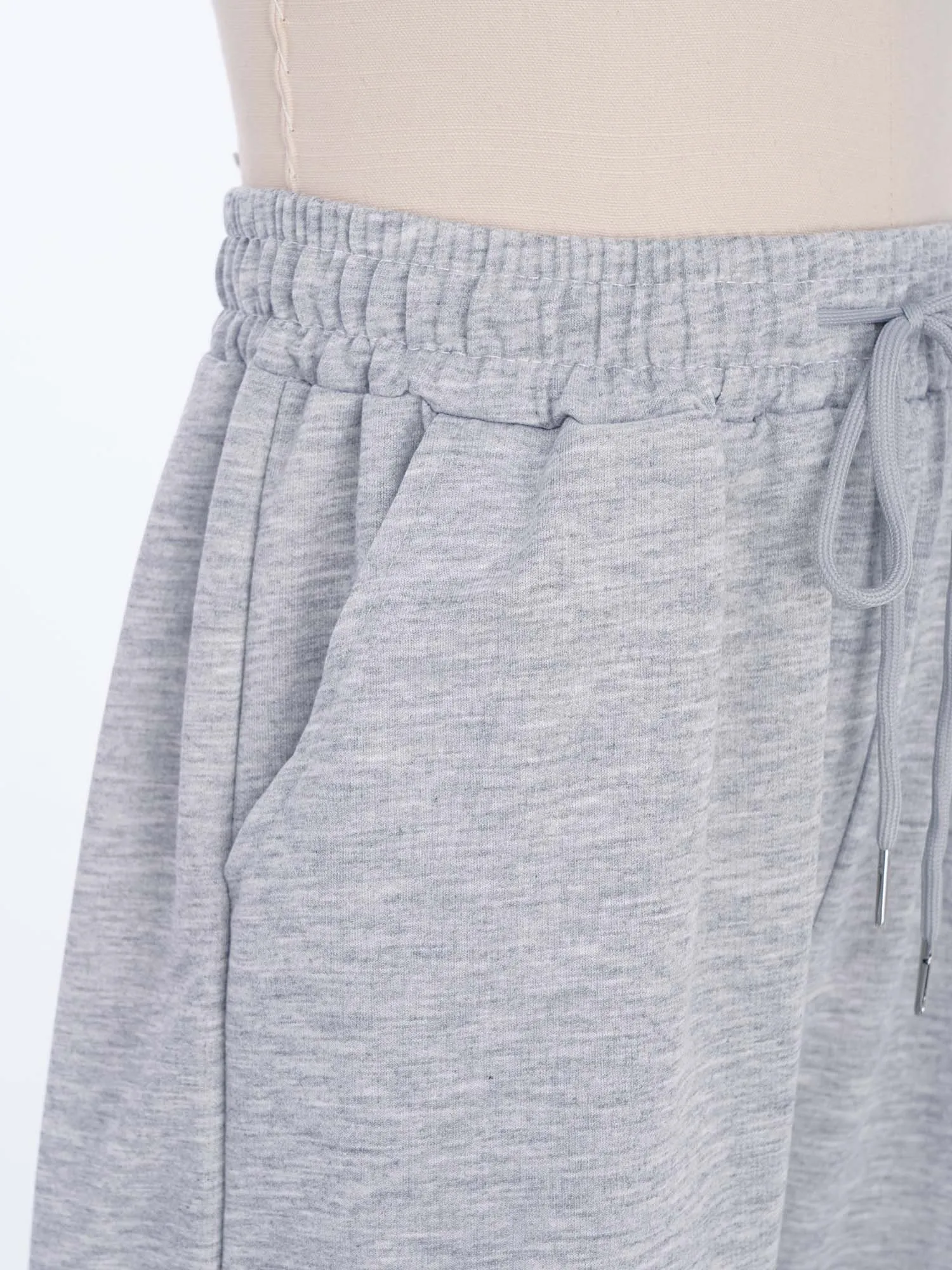 キッズ ボーイズ ガールズ ワイドレッグパンツ ドローストリング ゴムウエストバンド パンツ ポケット付き スポーツ ワークアウト エクササイズ カジュアル 日常着