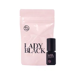 5ml Korea Original Sky Glue Lady Black Powerful Lash Glue for Eyelash Extensions Low Irritation 3-4 Second Fast Drying Black Cap