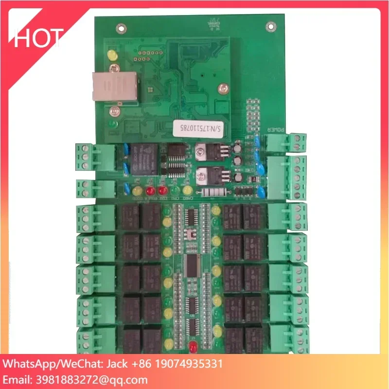 1 To 10 Floors TCP/IP Elevator Board / Access Control Board For Lift
