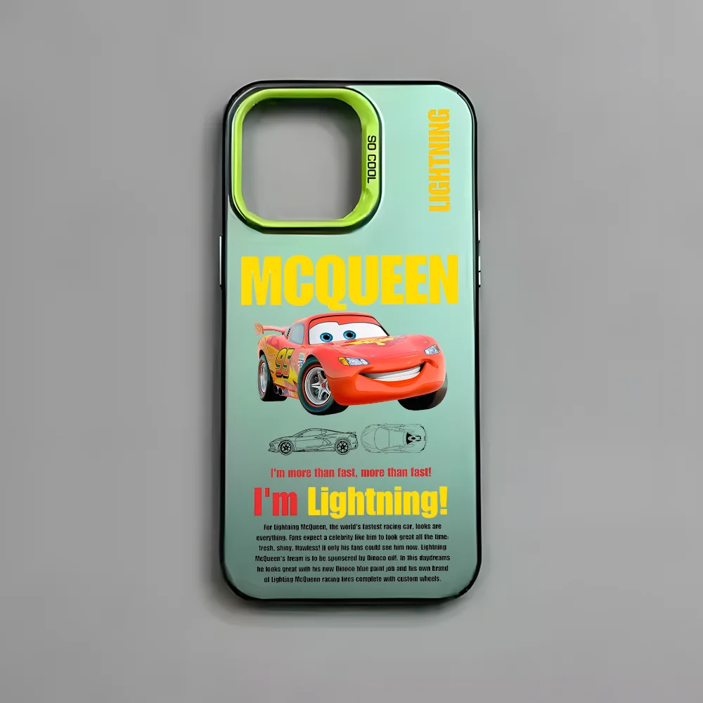 Lightning McQueen Mater Sally Phone Case For IPhone 17 Air 16 15 14 13 12 11 Pro Max Plus X XR XS Max 7 8 Plus Bumper Back Cover - náhled 6