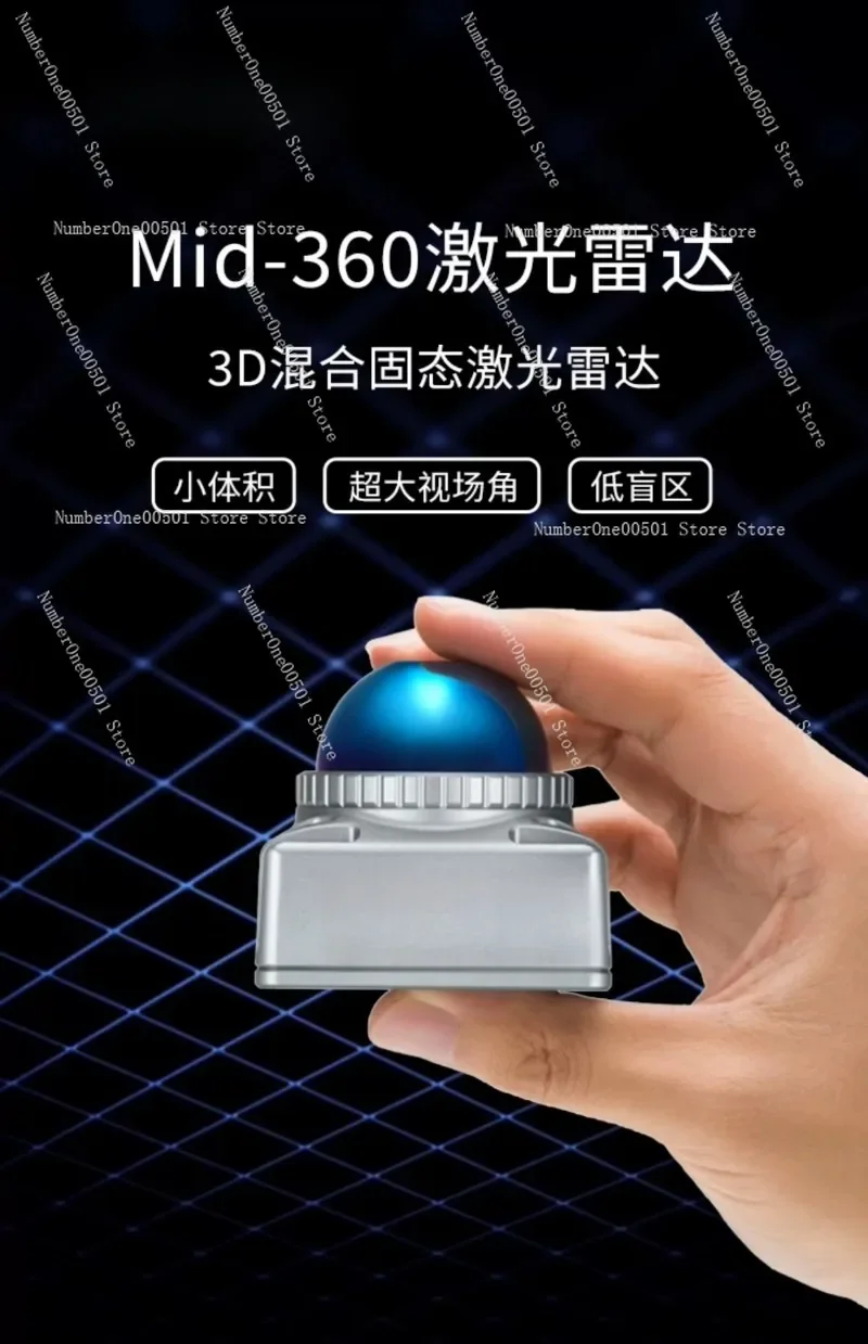 Mid-360 Solid State Lidar Protective Mount Cover for Handheld 3D Mapping