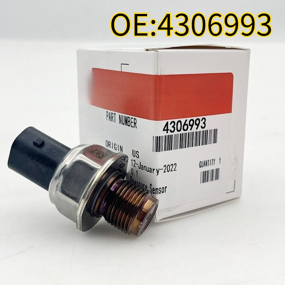 

For 4306993 Fits For Cummins Dodge 2500 3500 6.7L 2013-17 Fuel Rail Pressure Sensor