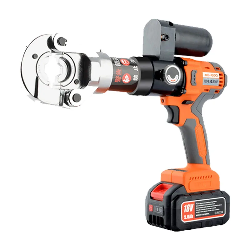 

ME-300Q Hydraulic Electric Cable Crimping Battery Powered Hydraulic Crimping Pliers 300mm² Sqmm for Cu Al Terminal Machine Kits