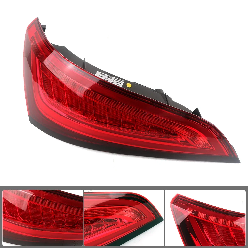 LED الخلفية الذيل ضوء لأودي Q5 2013 2014 2015 2016 2017 سيارة إشارة مصباح مكبح الوفير تحذير ضوء