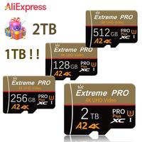 2TB Memory Card 128GB Class 10 TF Card 64GB Extreme Pro Mini SD 512GB 256GB High Speed Micro TF SD Card 1TB For Nintendo Switch