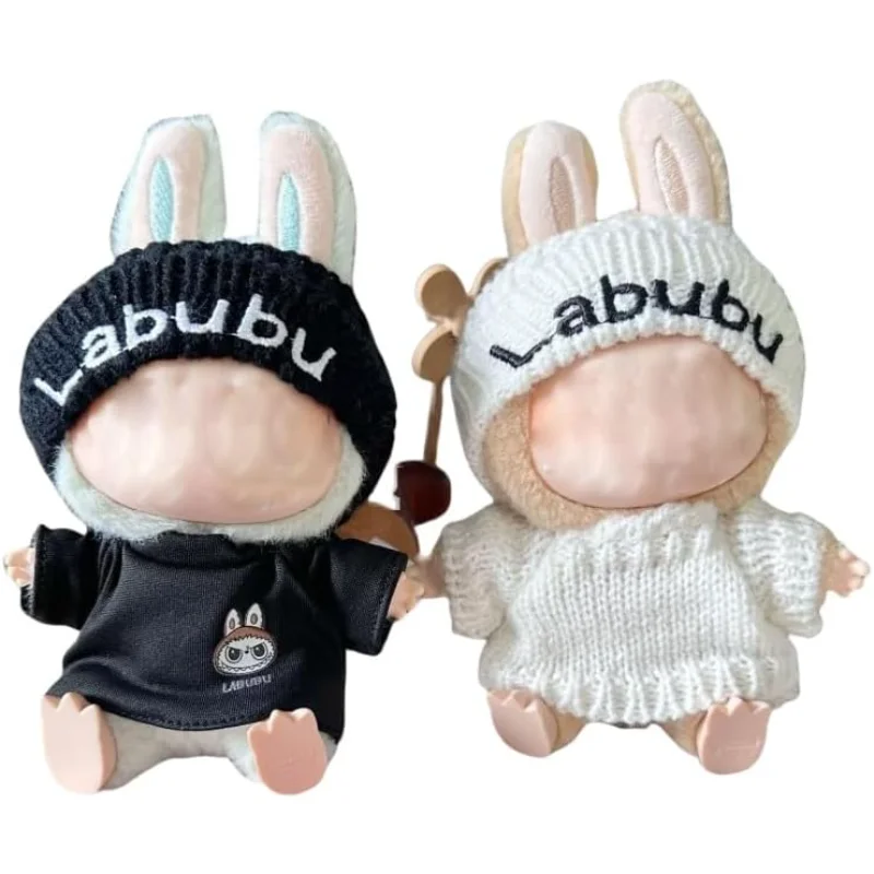 

Dolls Clothes Outfit for Labubu, Dolls Accessories Suspenders Pants Replacement 2 Set No Doll