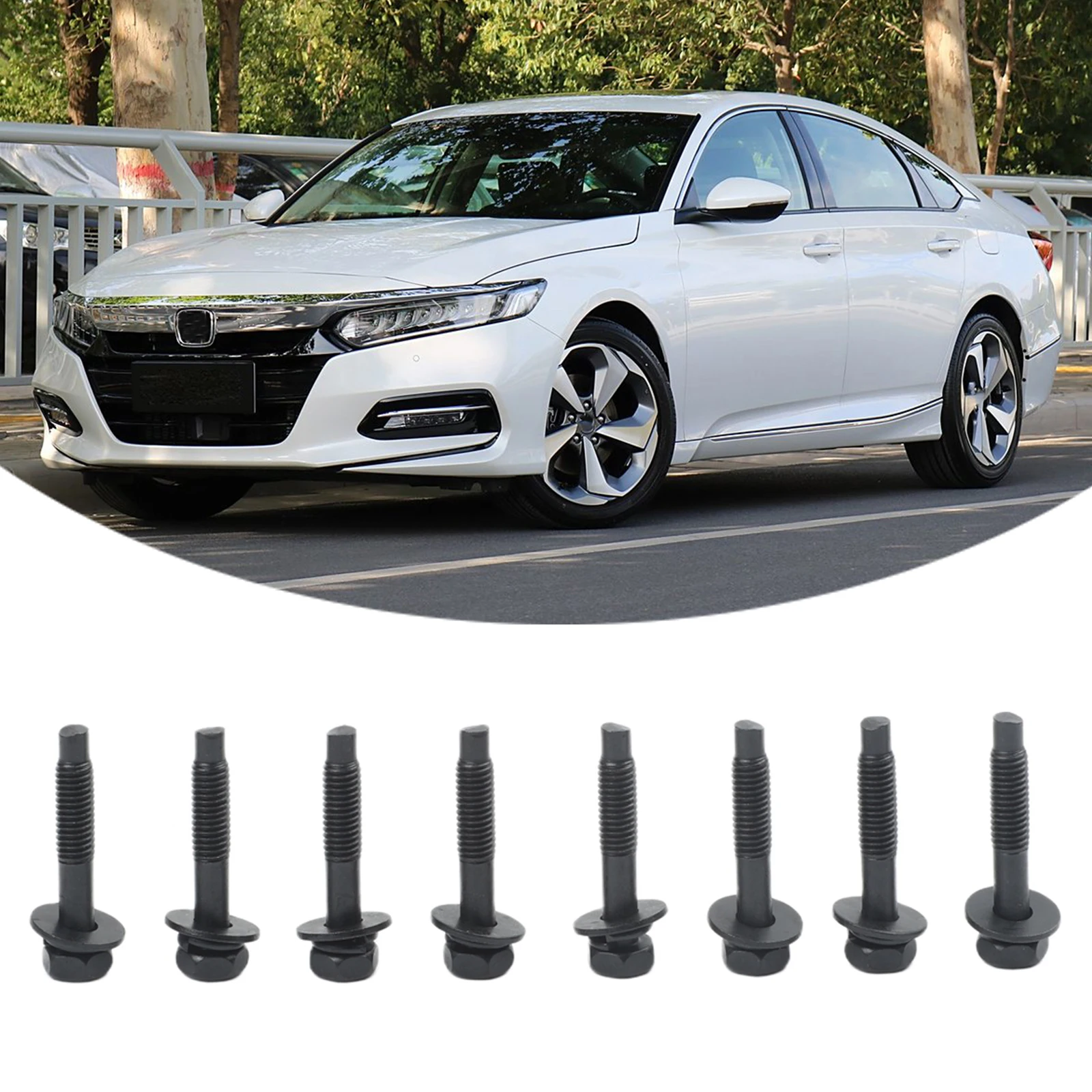 Easy Install Air Filter Parts Motor Air Filter Bolts Head Width 8mm Air Filter Fasteners Complete Fastener Kit
