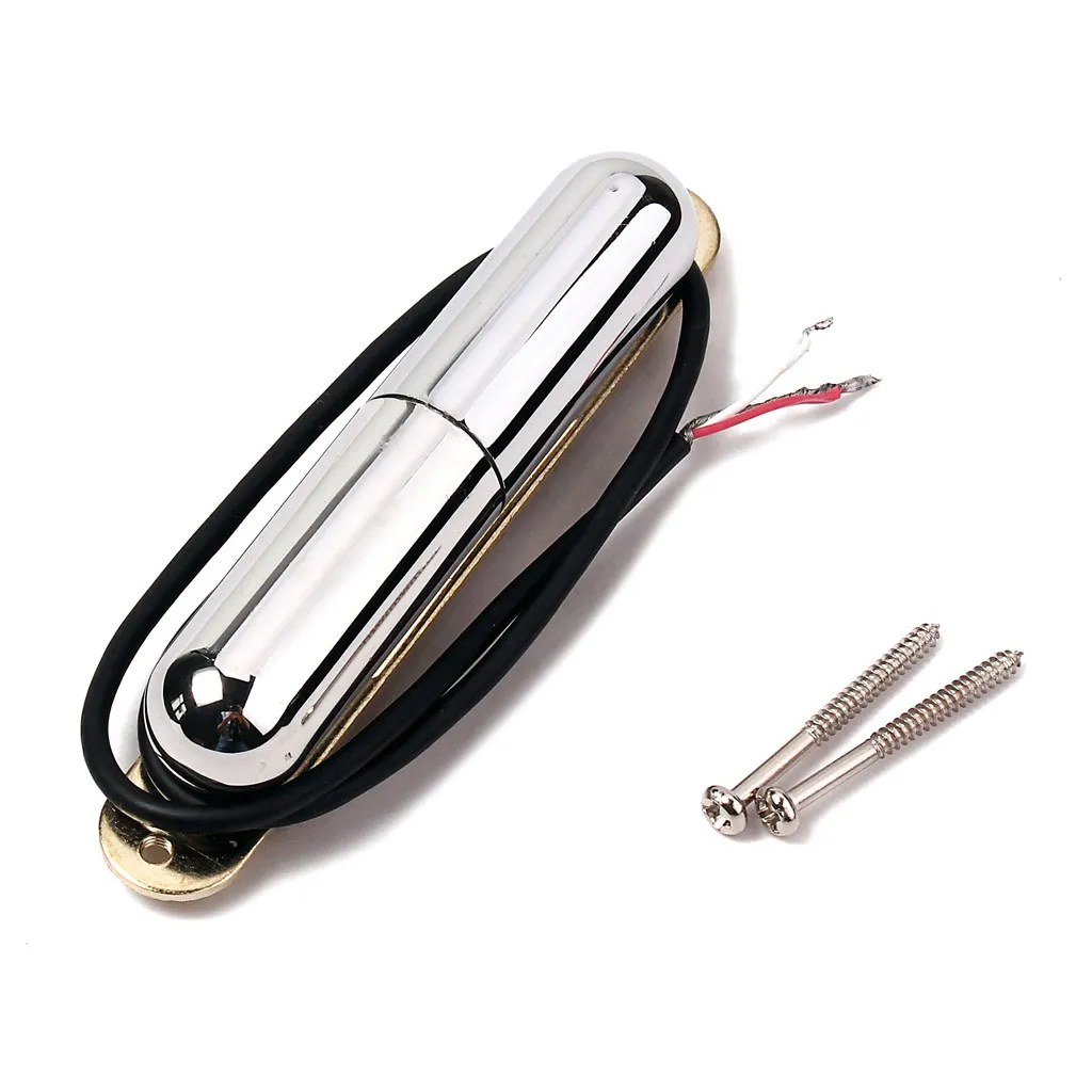 

AInicov Guitar Pickup, Handmade Lipstick Pickup, Black/Gold/Brass