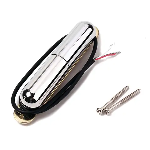 AInicov Guitar Pickup, Handmade Lipstick Pickup, Black/Gold/Brass