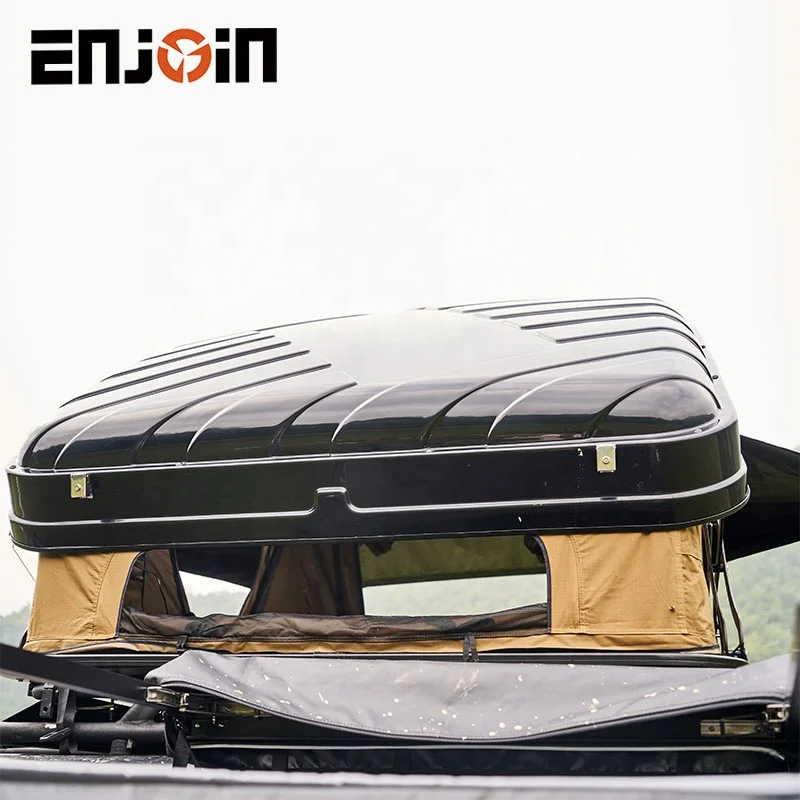 

ENJOIN Oxford Hard Shell Roof Tent for SUV-Waterproof Windproof Folding Camping Tent
