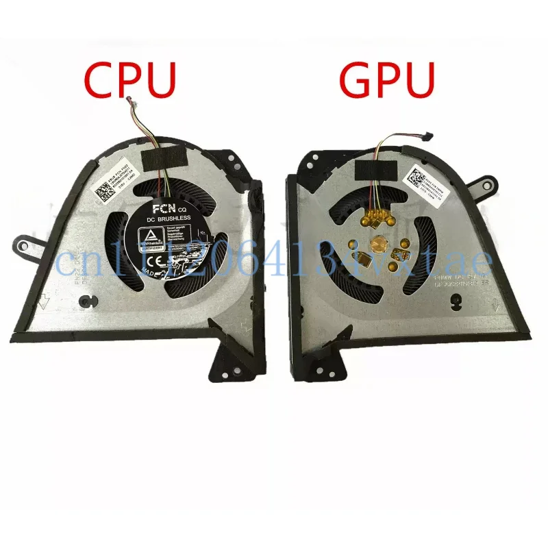 CPU GPU Cooling Fan  for ASUS ROG Zephyrus G15 GA503QC GA503QE GA503QM GA503QR GA503QS M16 GU603HE GU603HM GU603HR 12V 1A 0.2