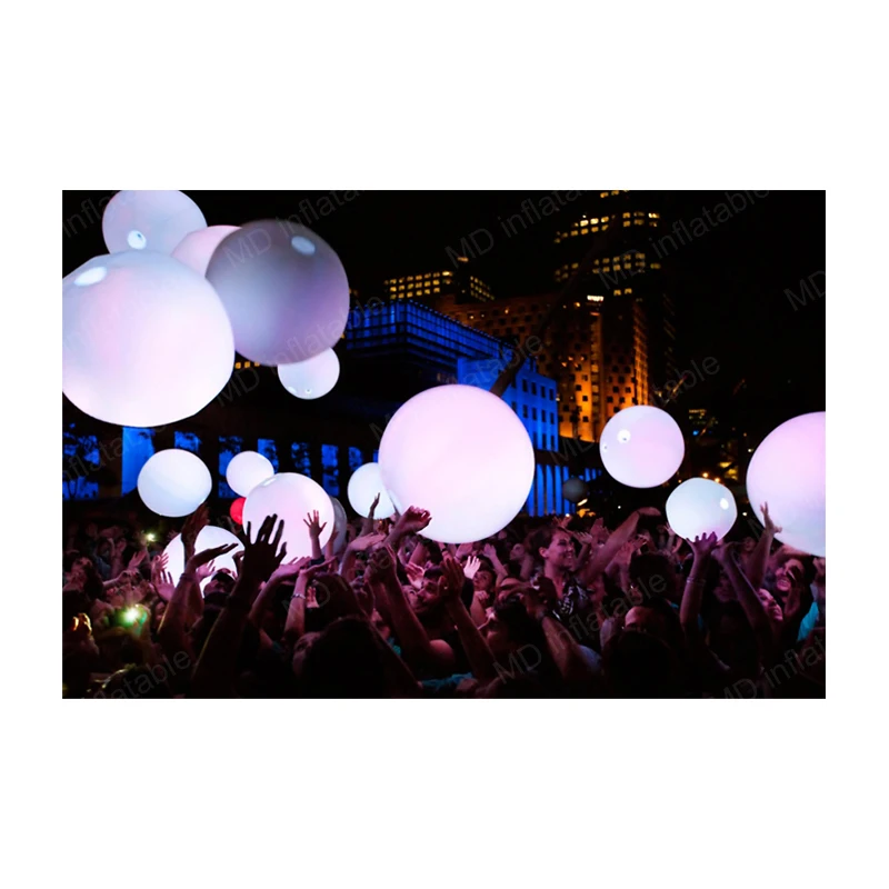

Inflatable Party Crowd Concert Lighting Balloon with Remote Control / Inflatable Zygote Balls