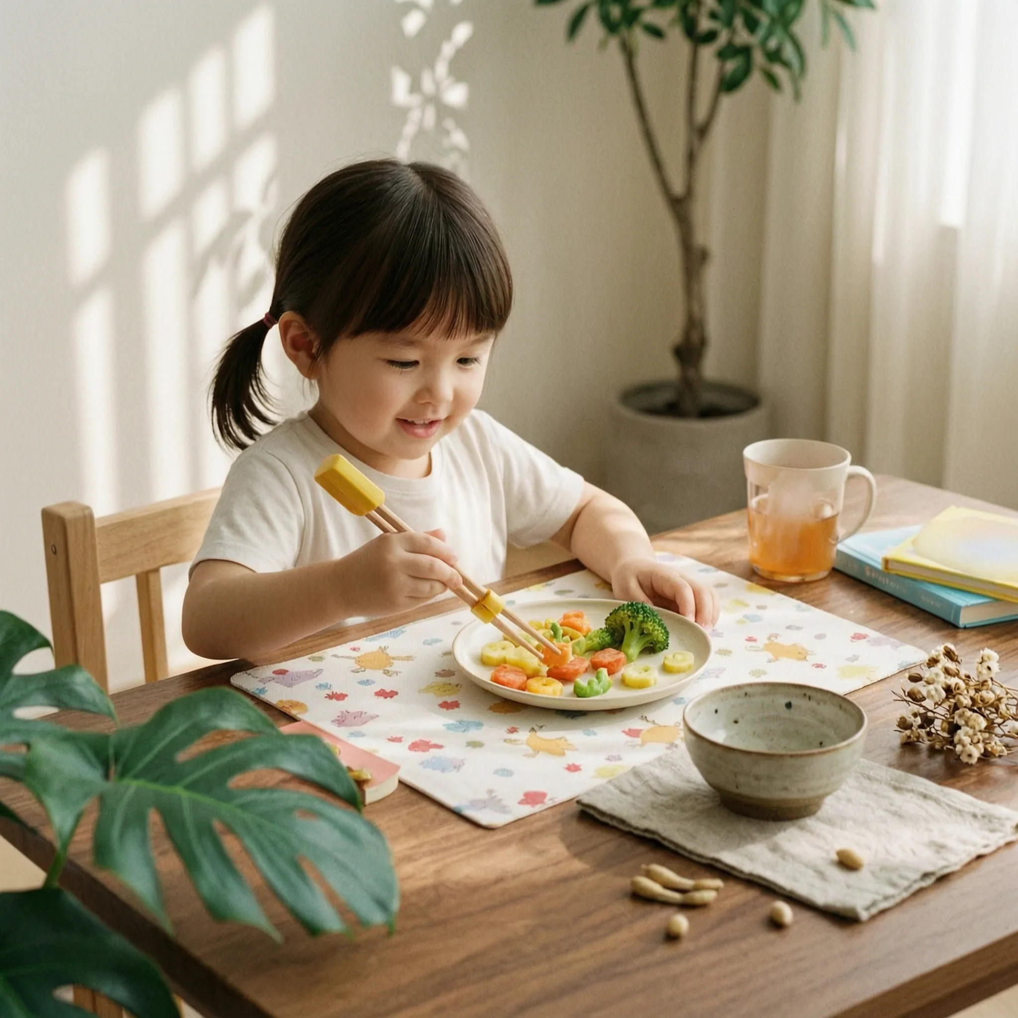 Kids Learning Chopsticks No Splinters Learning Chopsticks Children's Tableware Food Safe Reusable