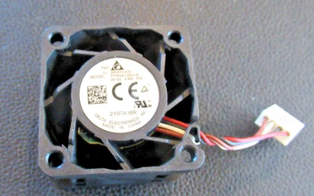 Pour 2 ventilateurs de serveur sans balais Delta Electronics PFB0412EN-E DC12V, 4A