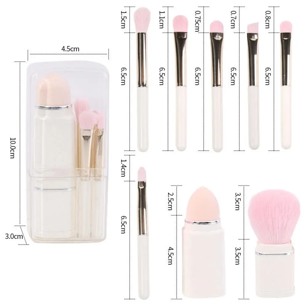 1 set make-upborstelset Make-up concealerborstel Blush Los poeder Oogschaduw Markeerstift Foundation Brush Beauty Tools