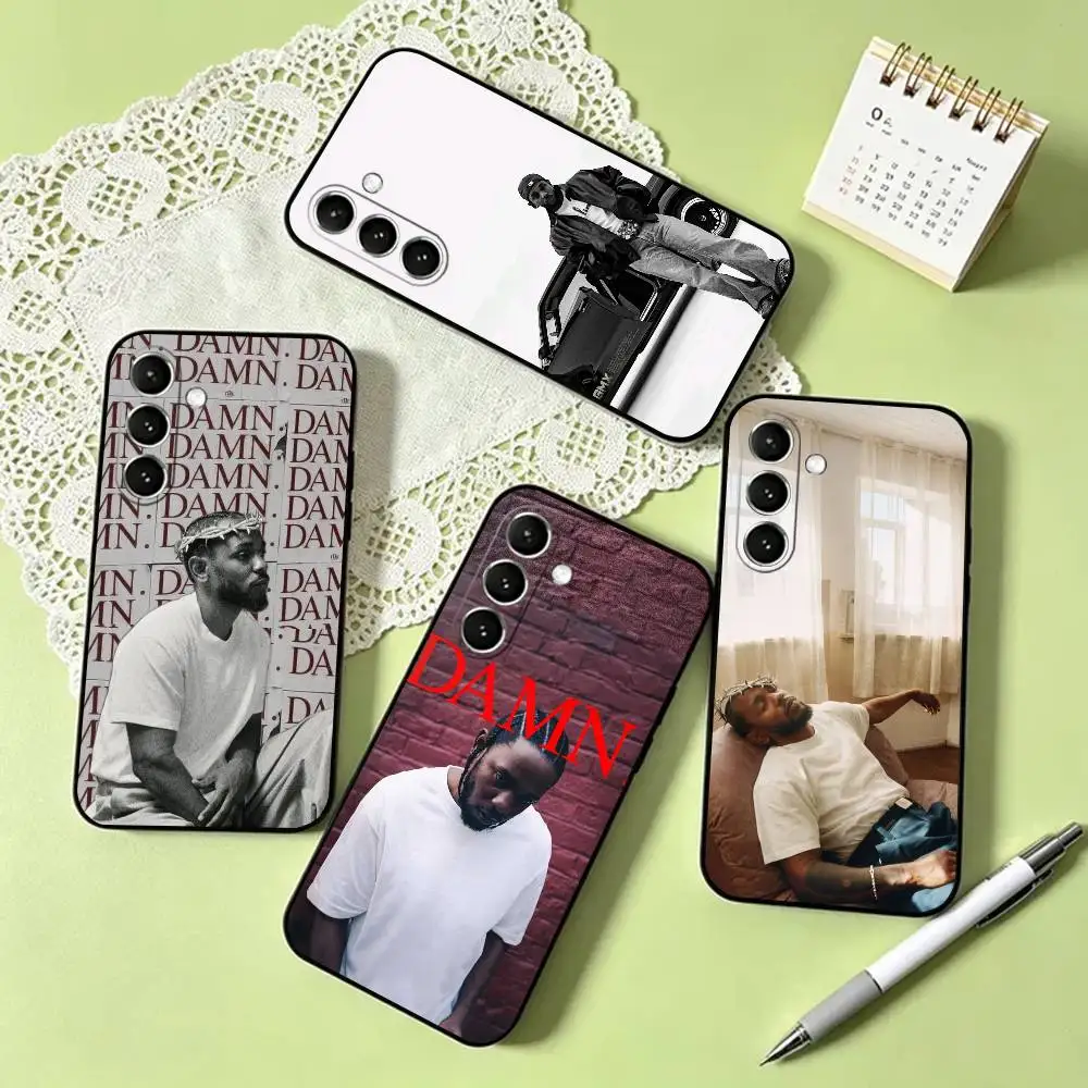 k-Kendrick l-Lamar Rapper Phone Case Black Silicone Soft For Samsung Galaxy A73,A72,A71,A70,A53,A52,A51