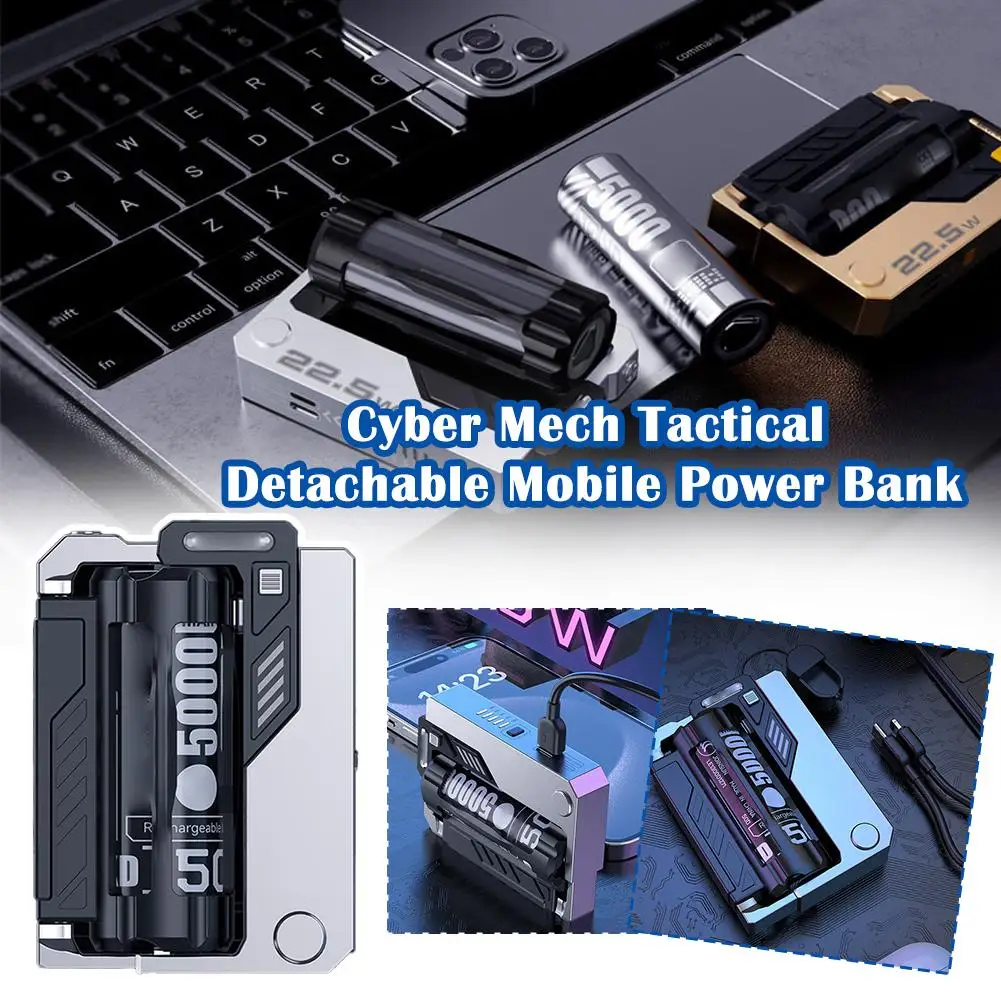 Portable Power Bank Removable Replaceable Battery Pack 20000mah 22.5w Fast Charging External Battery For Hua N4w9