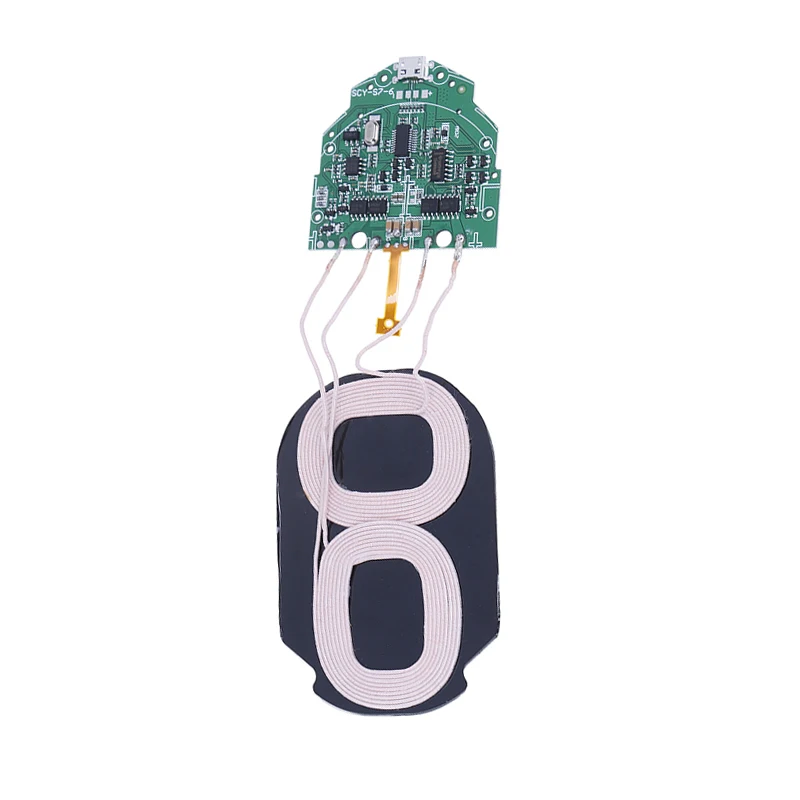 Transmitter Module Coil Circuit Board 15W Type-C Interface Fast Charging Wireless Charger PCBA DIY Phone Standard Accessories