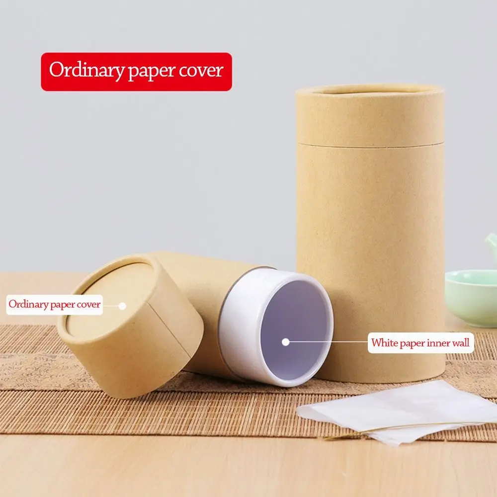 Accessories Multiple Sizes Packaging Boxes Kraft Paper Cardboard Round Tube Cylindrical Crafts Packing Bottles for Women Girls