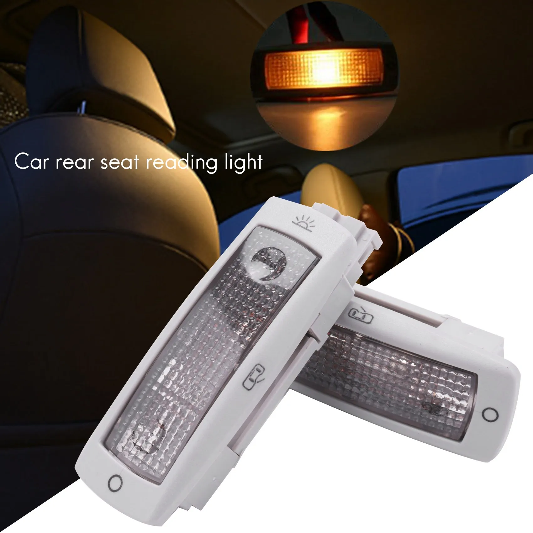 WAP01 Rear Reading Map Dome Light Ceiling Lamp 3B0947291B for Golf Passat Beetle Tiguan Caddy Skoda 3