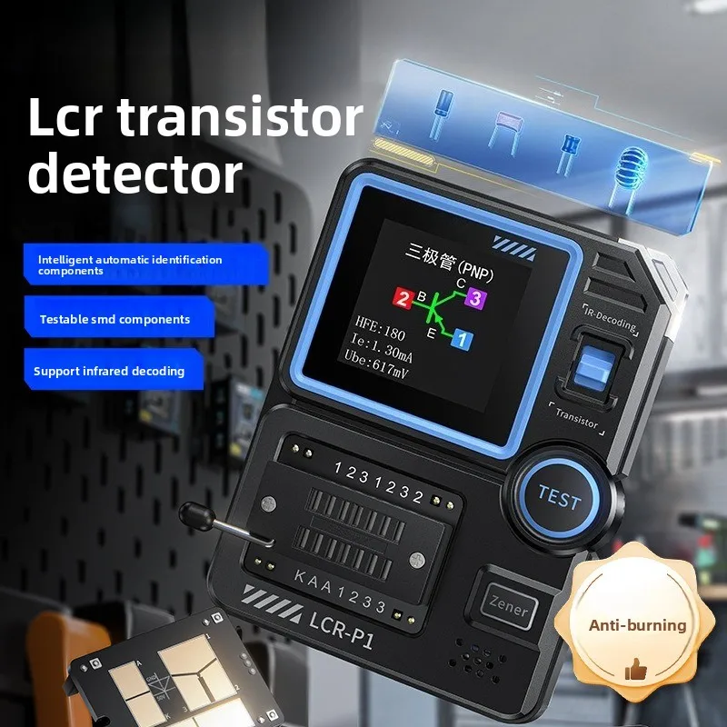 Transistor Tester Multifunctional Capacitor Resistor Triode Electronic Component Detection